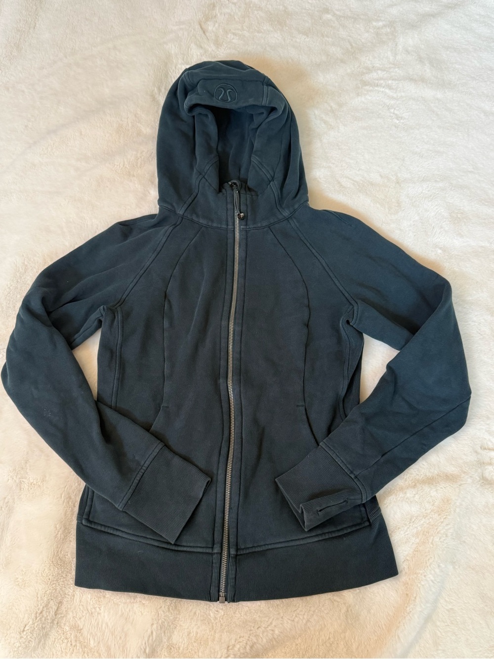 lululemon athletica Women's Full-Zip Scuba Jacket in Deep Teal